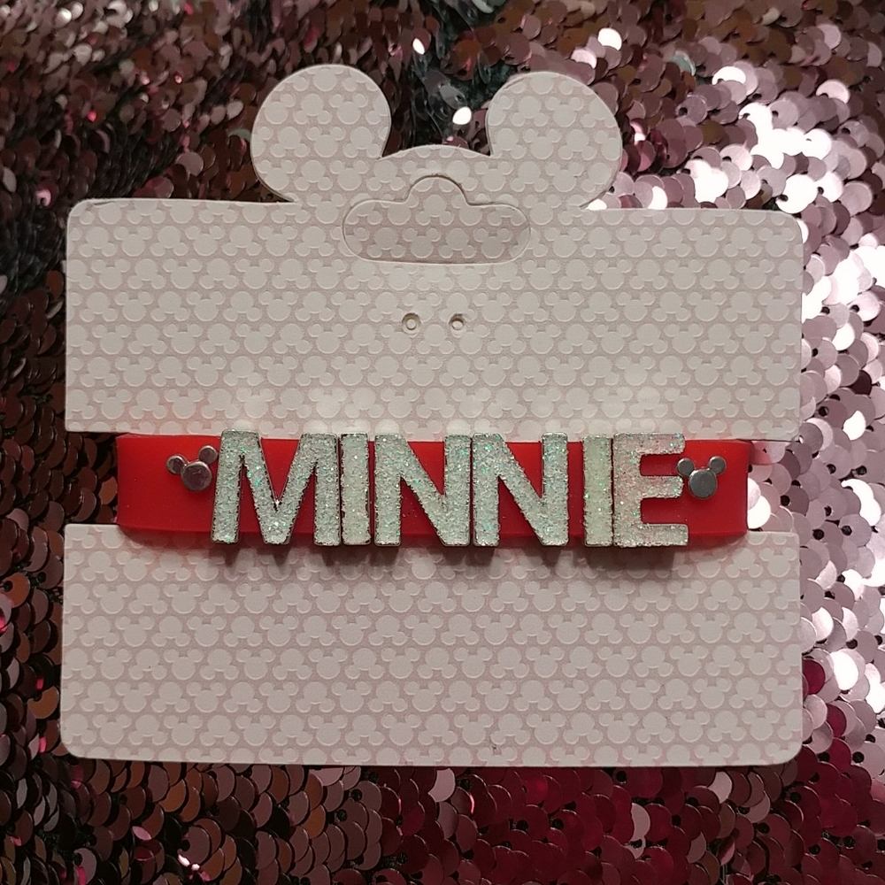 DISNEY Minnie Adjustable Snap Bracelet